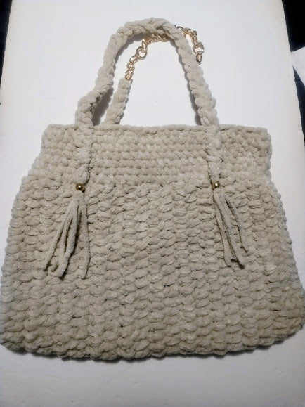 Beige Shoulder Bag