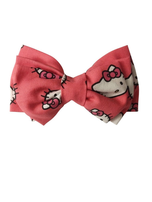 Hello Kitty Pink Bow -Handmade